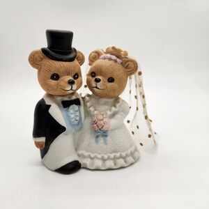 Wedding Bear Couple Figurine